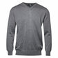 Riise Merino V-neck, Grå melange